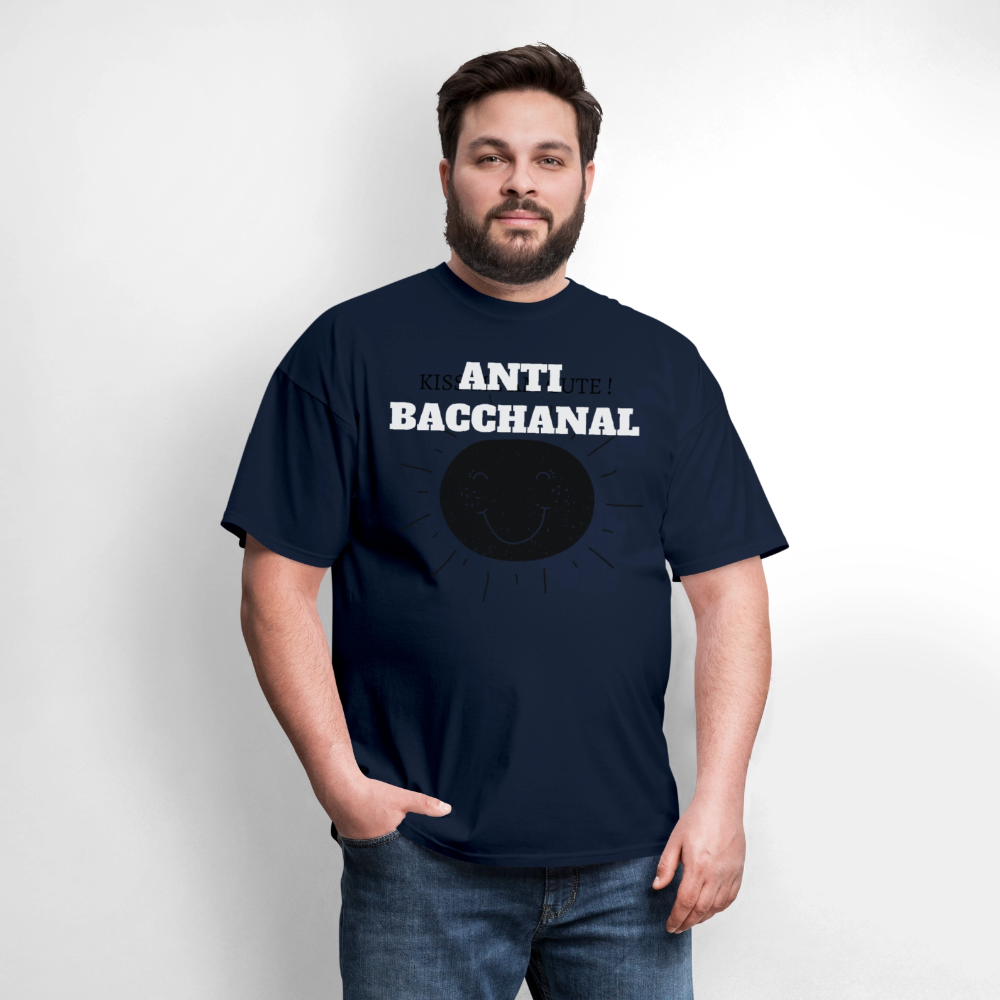 Men's T-Shirt | GILDAN 5000 ANTI  BACCHANAL - navy