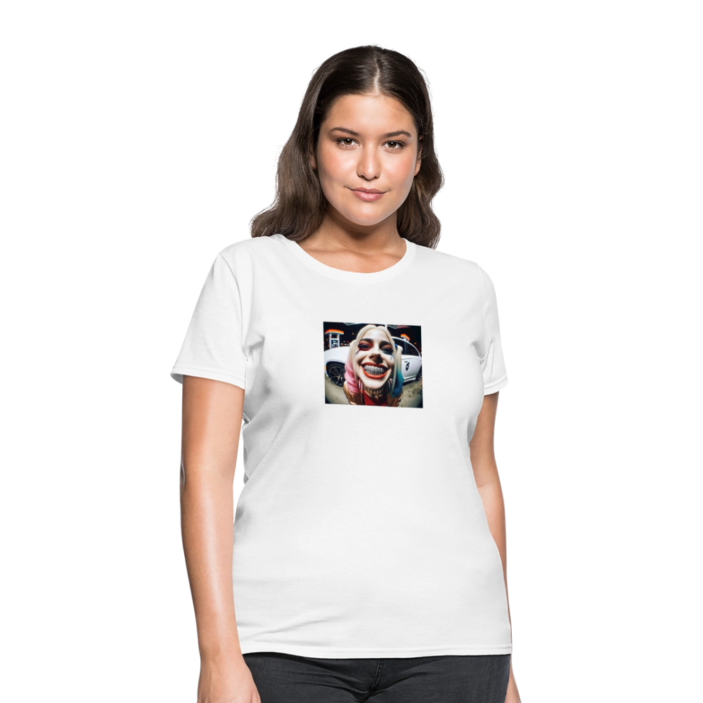 Women's T-Shirt BLING LING QUINN - white