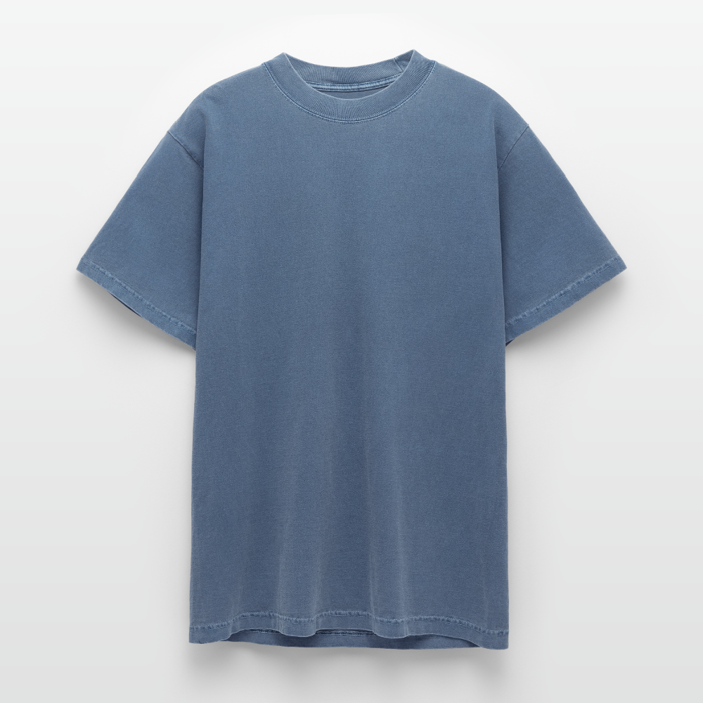 Unisex Garment Dyed T-Shirt - denim