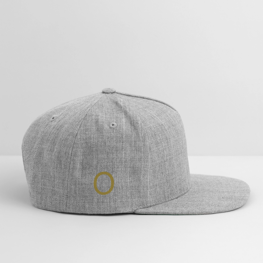 Snapback Baseball Cap OPULENCE AP - heather gray