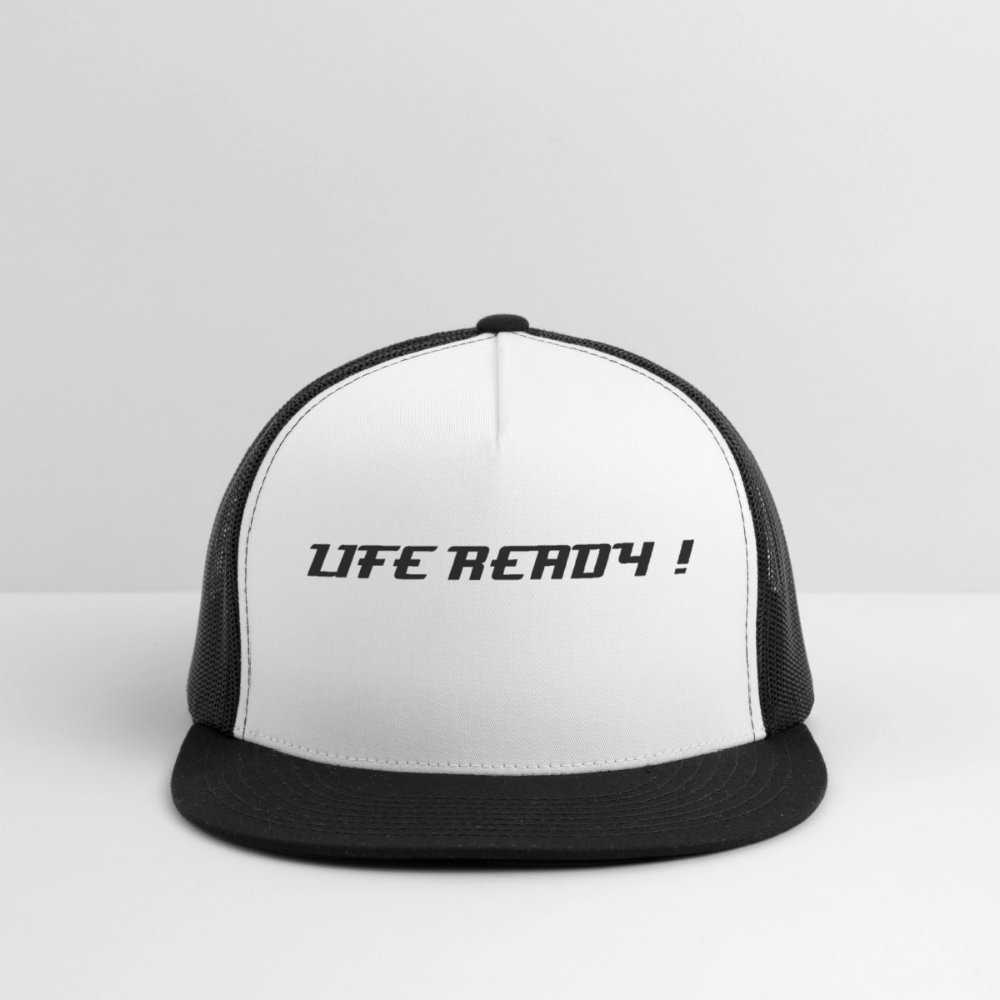 Trucker Hat LIFE READY ! - white/black