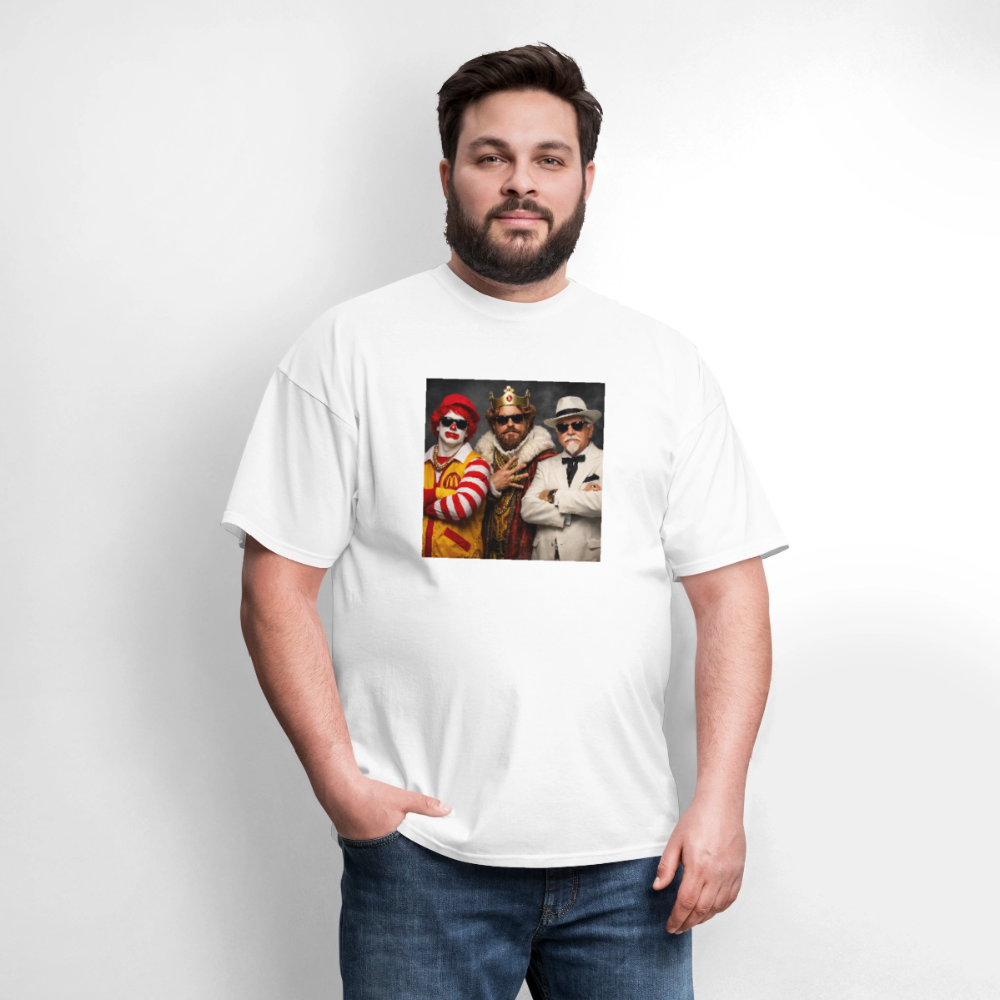 Men's T-Shirt | GILDAN 5000 DRIP FOOD franchise - white