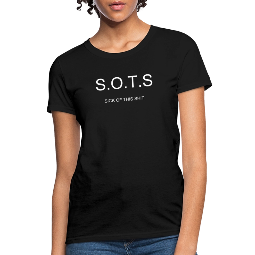 Women's T-Shirt S.O.T.S - black