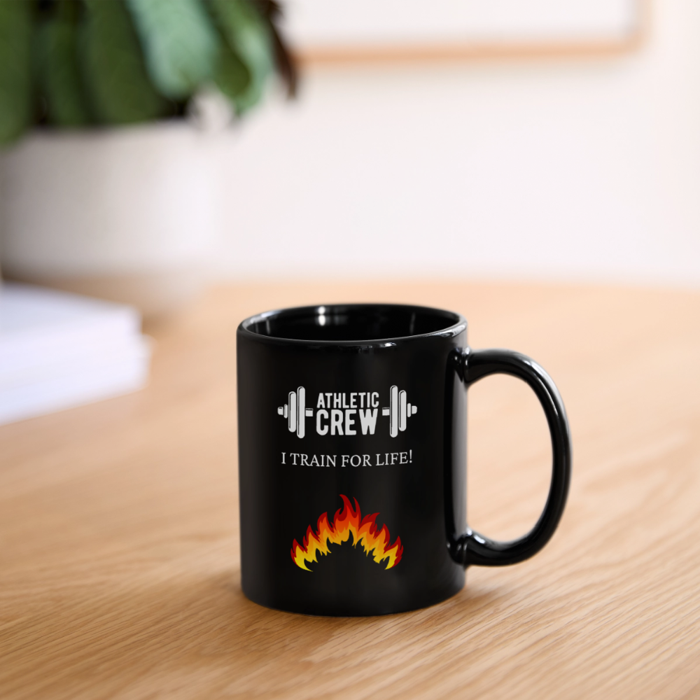 Full Color Mug I TRAIN FOR LIFE! - black