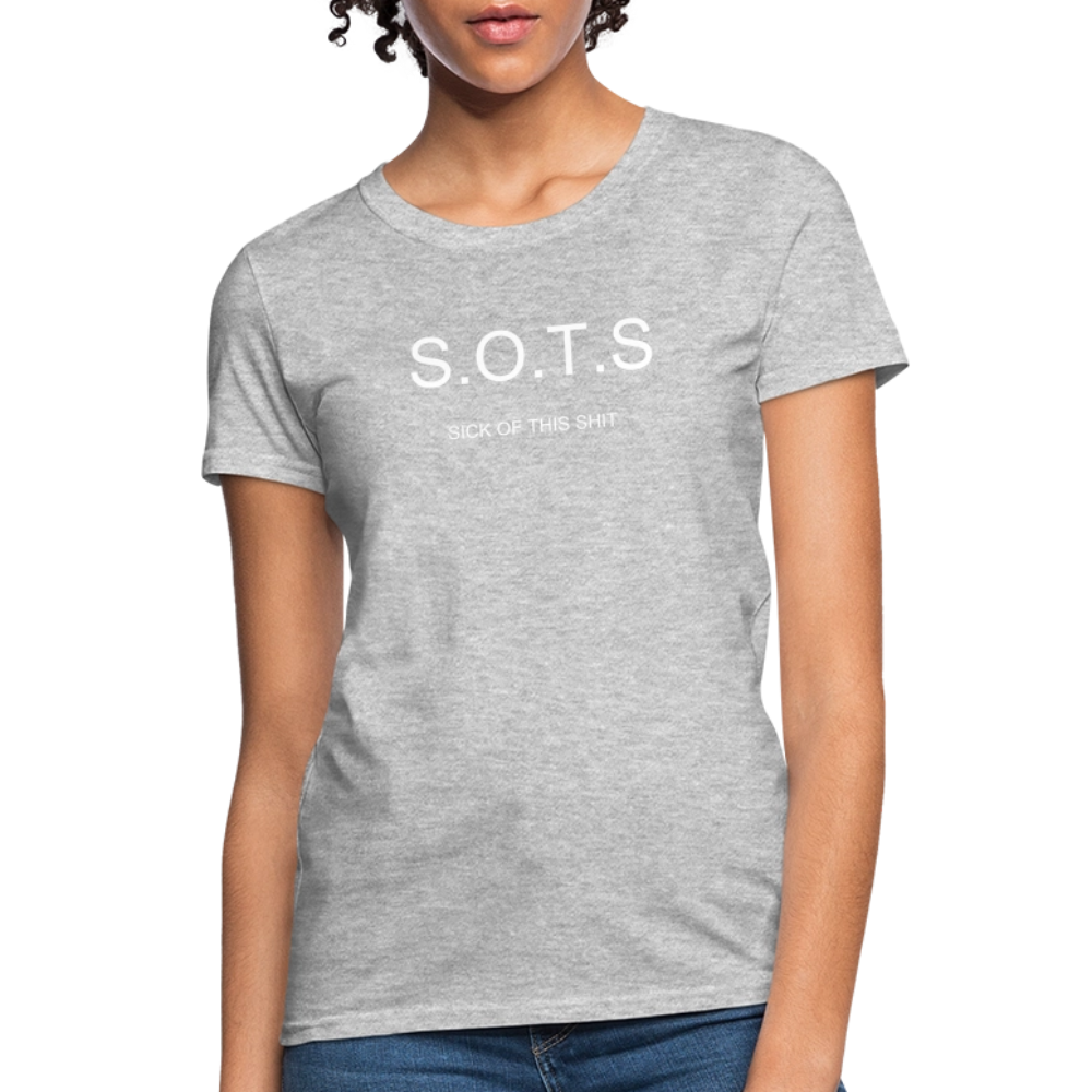 Women's T-Shirt S.O.T.S - heather gray