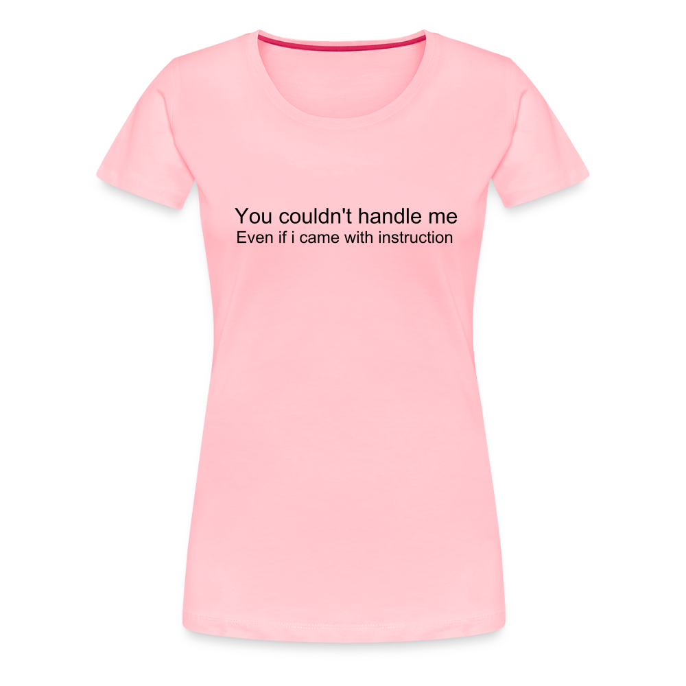Women’s Premium T-Shirt WOMEN POWER - pink