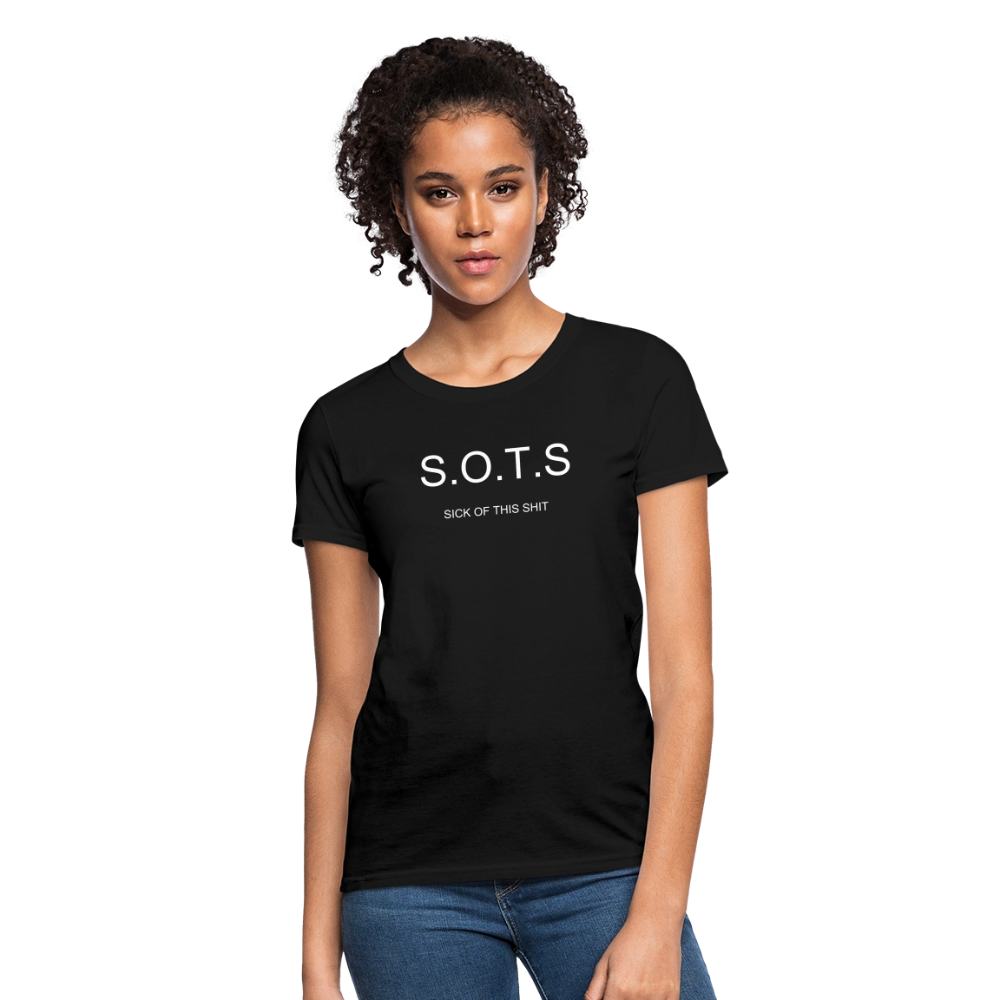 Women's T-Shirt S.O.T.S - black