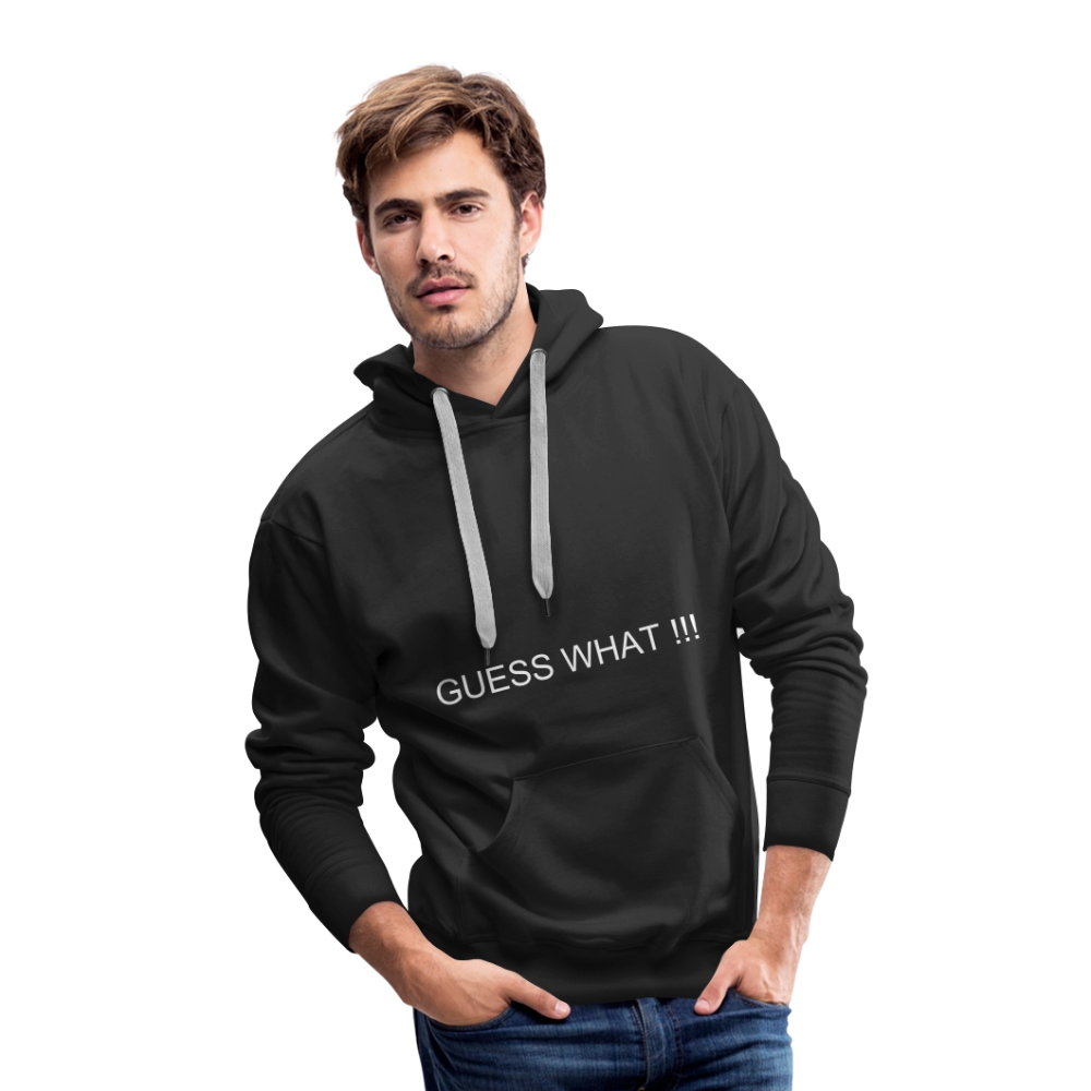 Men’s Premium Hoodie CHIN UP - black