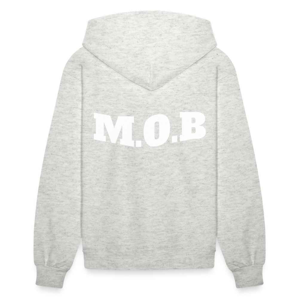 Women's Hoodie MOB - heather oatmeal