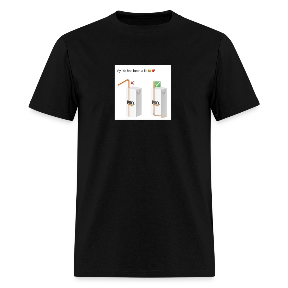 Men's T-Shirt | GILDAN 5000 DIFFRENT DRINK - black