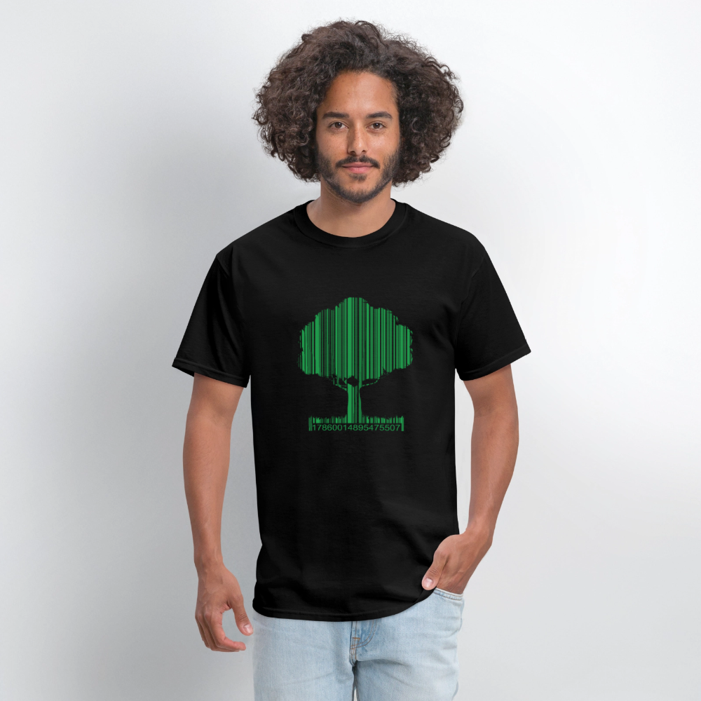 Men's T-Shirt | GILDAN 5000 EVER GREEN - black