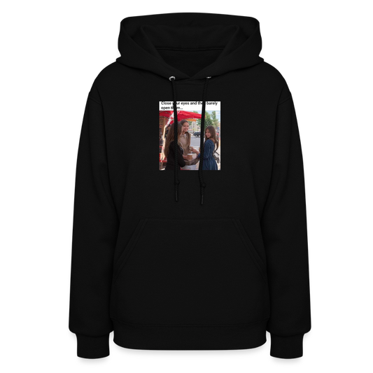 Women's Hoodie BLESSING HIDING - black