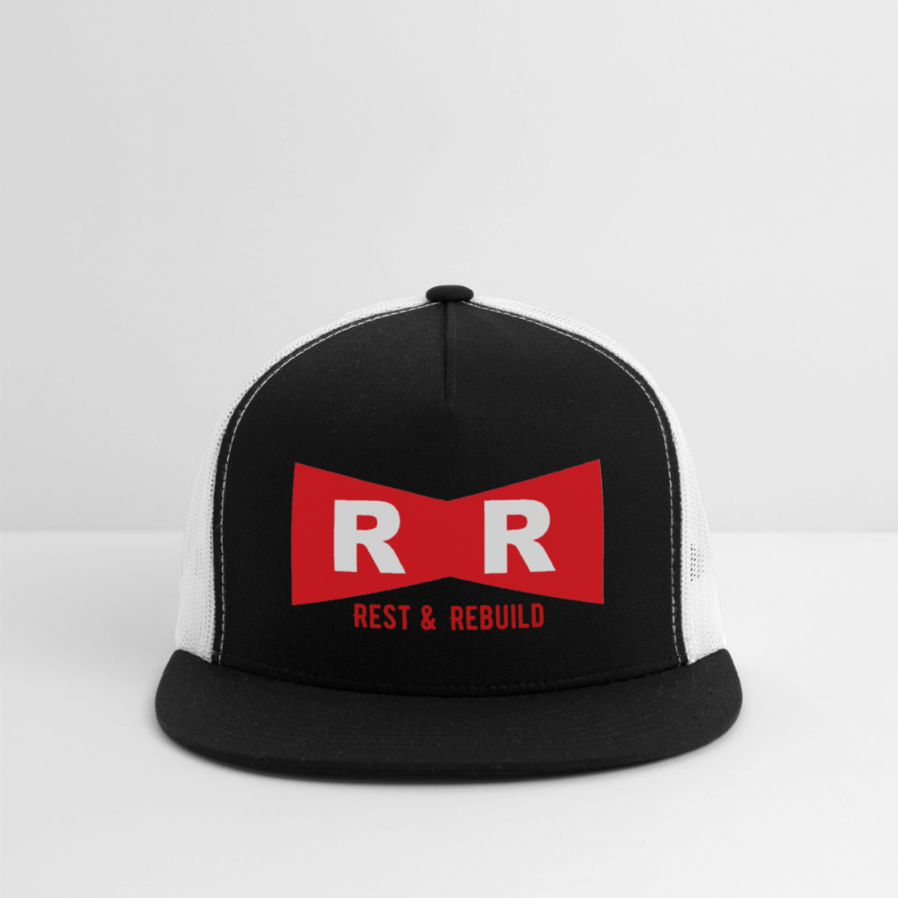 Trucker Hat R&R REST & REBUILD - black/white