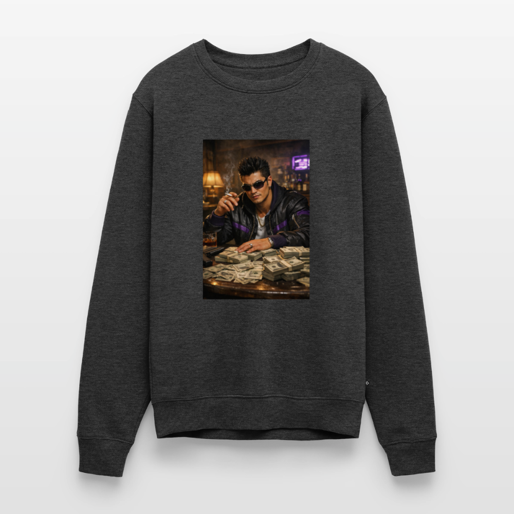 Men’s Premium Sweatshirt SAINTS GAT - heather anthracite