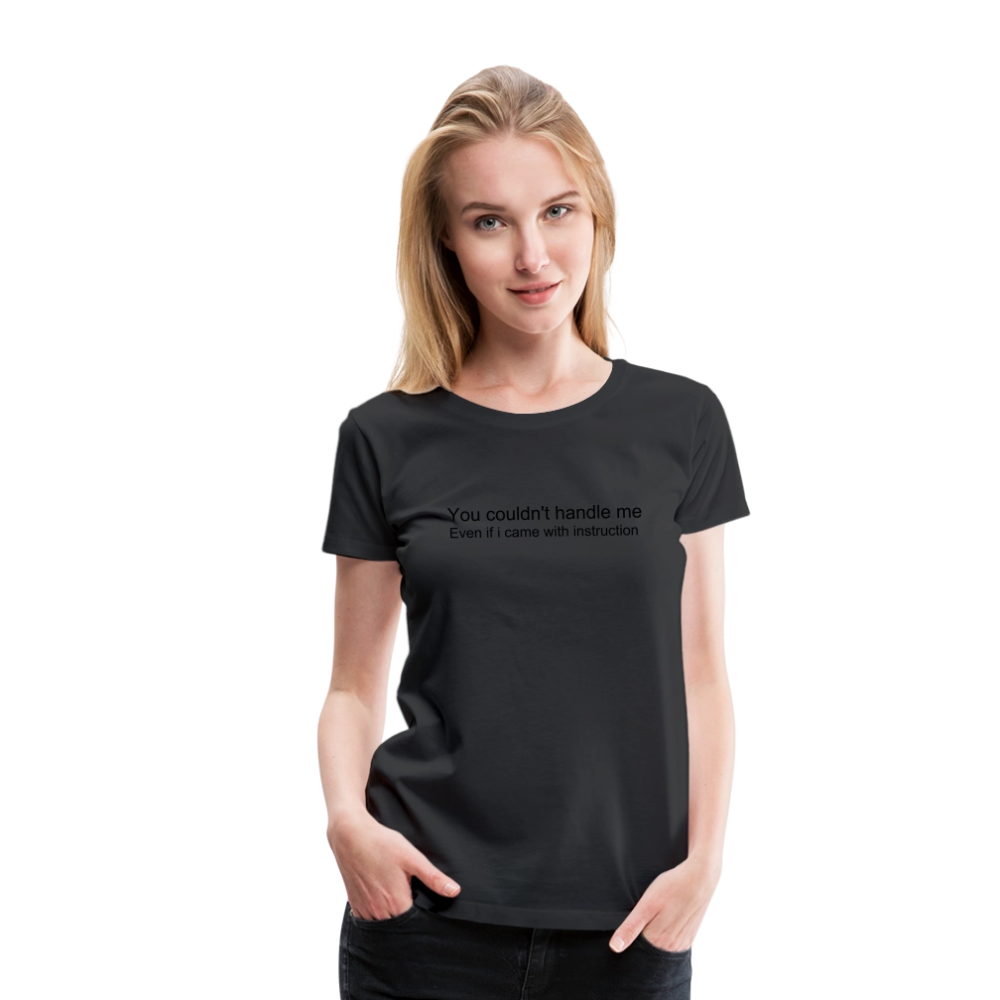 Women’s Premium T-Shirt WOMEN POWER - black