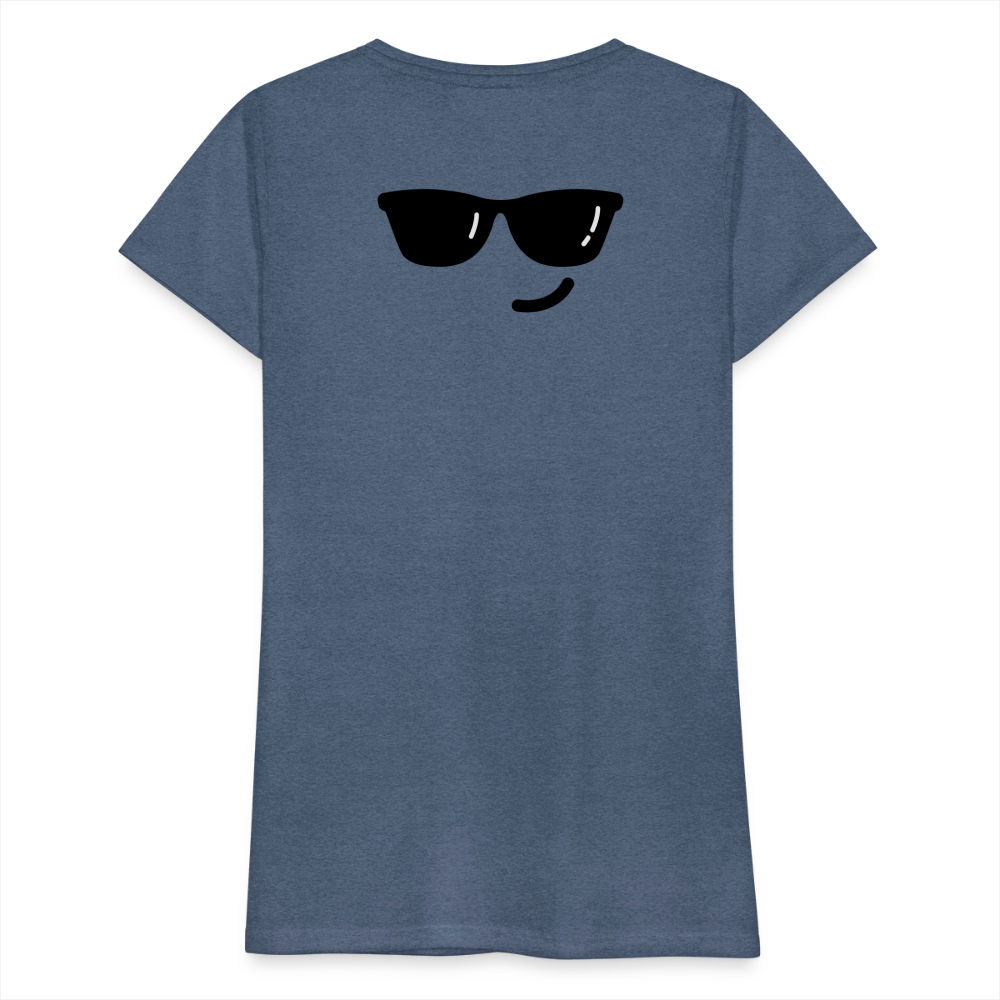 Women’s Premium T-Shirt WOMEN POWER - heather blue