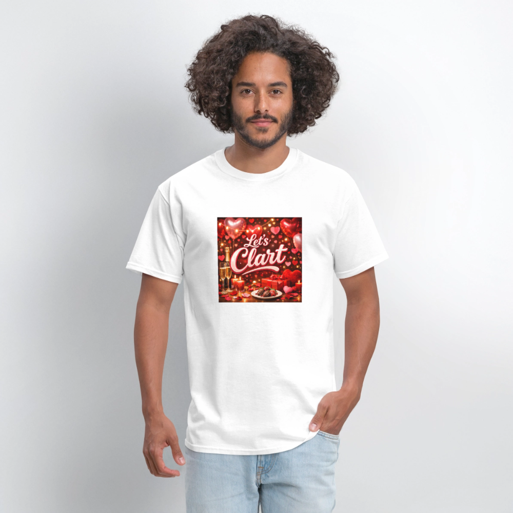 Men's T-Shirt | GILDAN 5000 VALINTINES SPECIAL - white