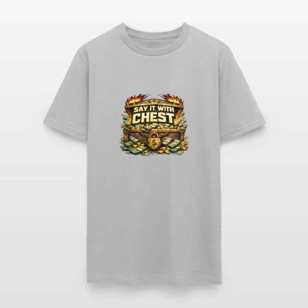 Men's T-Shirt | GILDAN 5000 SAY IT WITH CHEST - rock