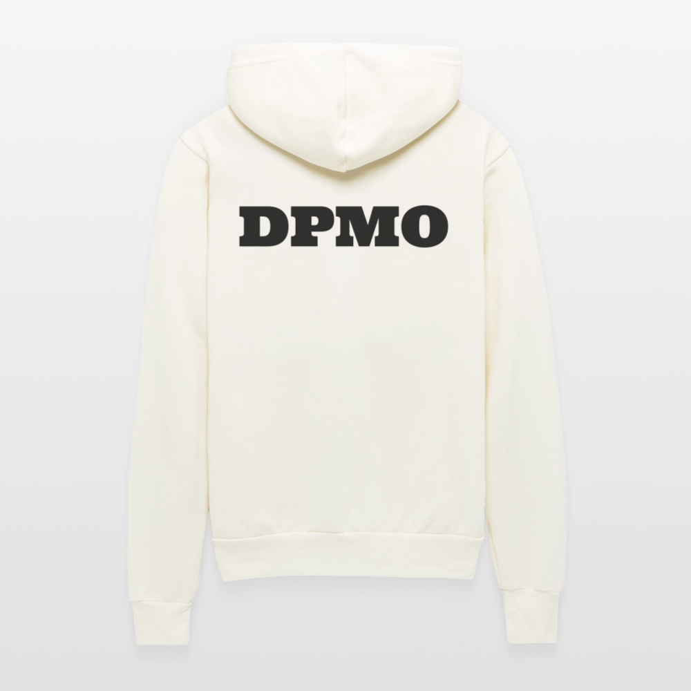Bella + Canvas Unisex Full Zip Hoodie DPMO - vintage white