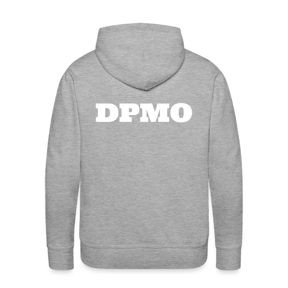 Men’s Premium Hoodie DPMO - heather grey
