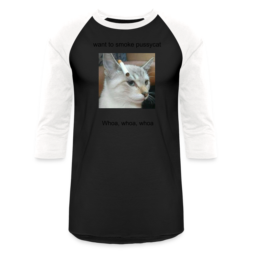 Baseball T-Shirt - black/white