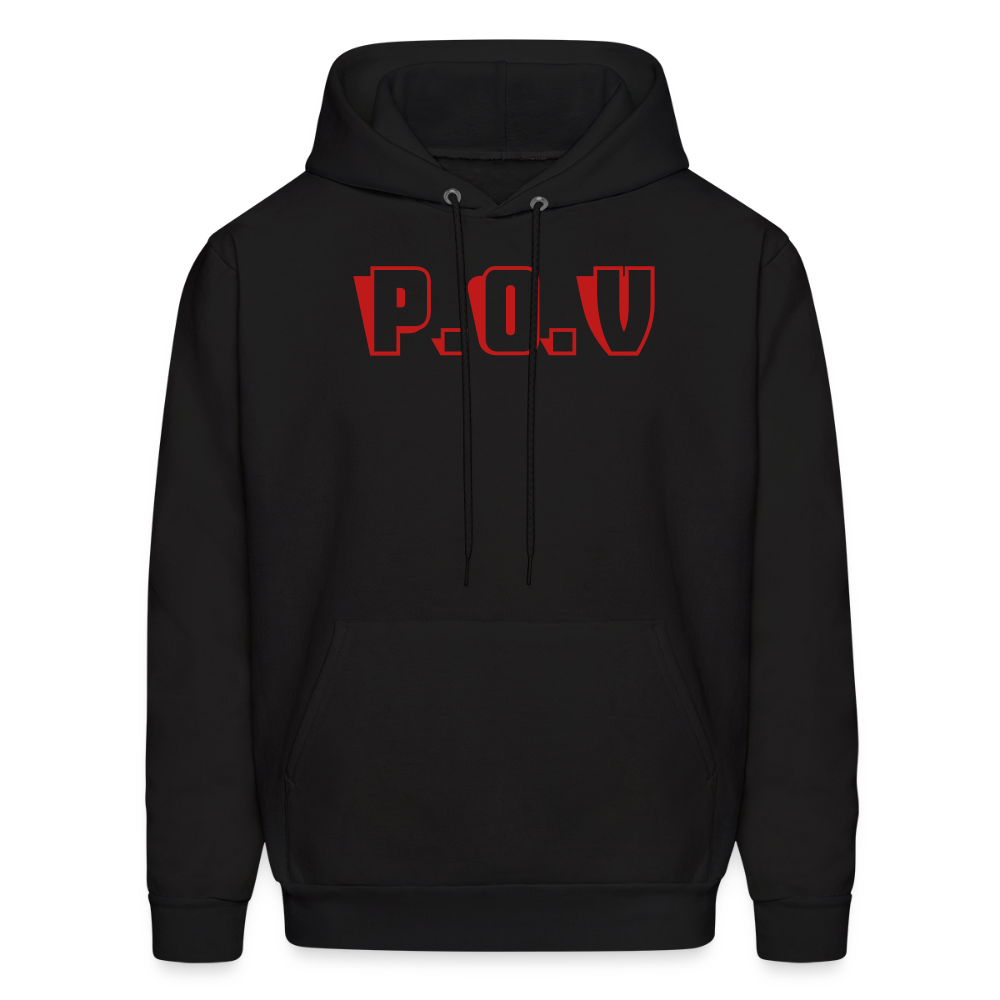 Men's Hoodie P.O.V - black