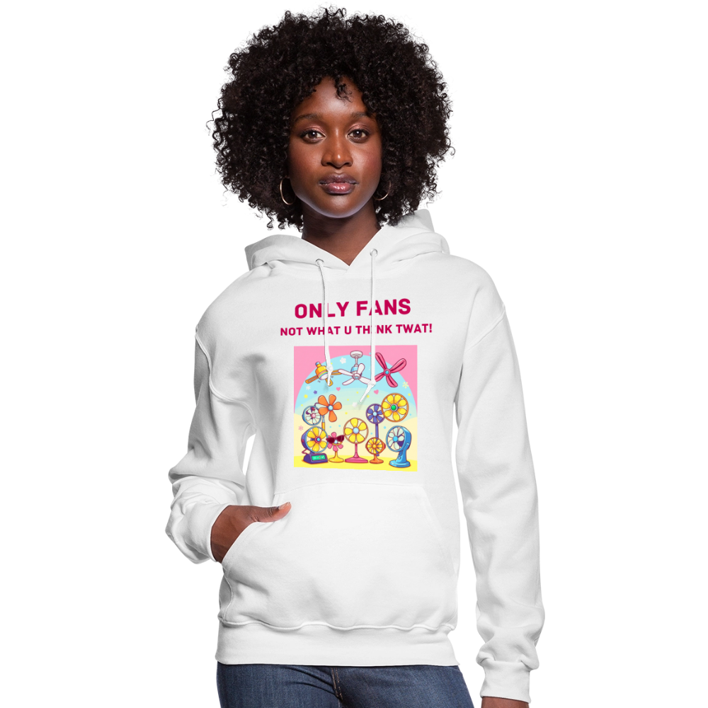 Women's Hoodie ONLY FANS - white