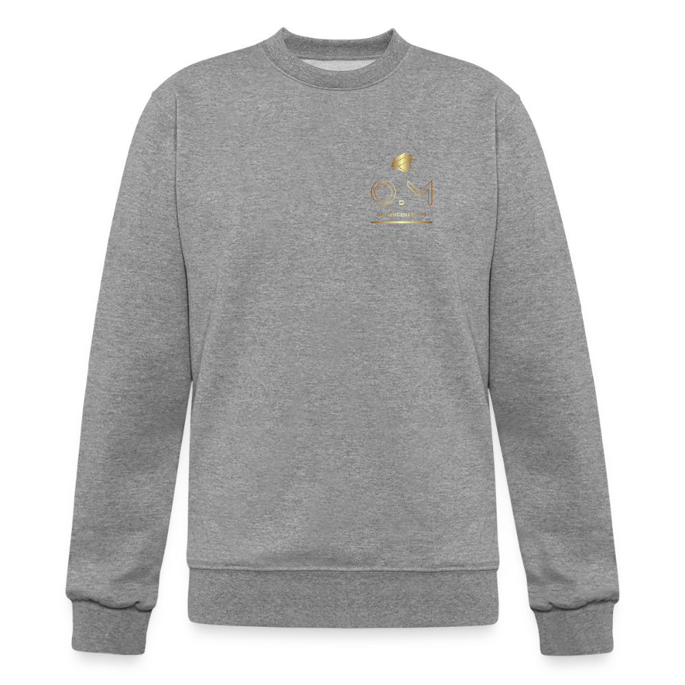 Champion Unisex Powerblend Sweatshirt  OM AP - heather gray