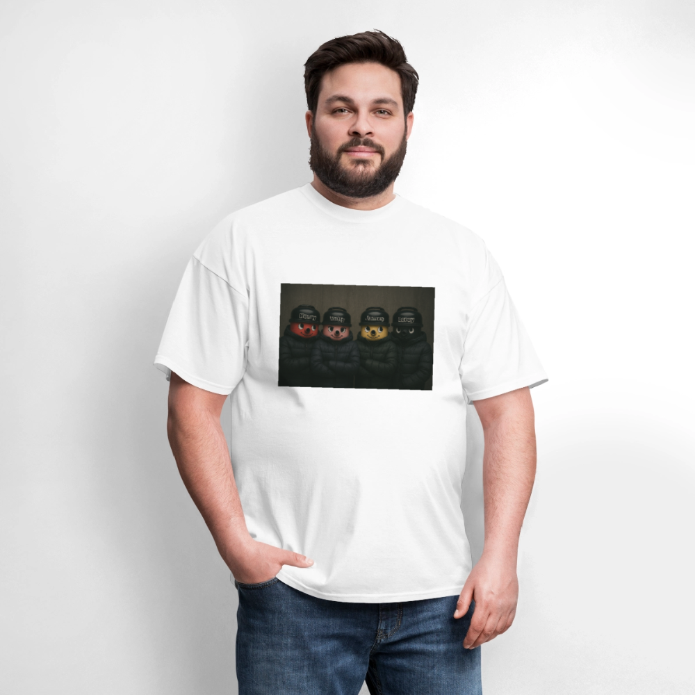 Men's T-Shirt | GILDAN 5000 Numatic GANG - white