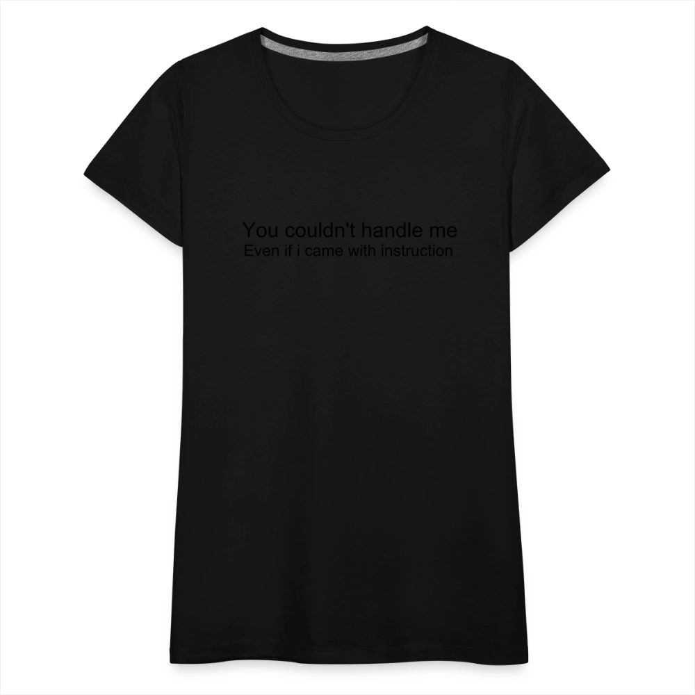 Women’s Premium T-Shirt WOMEN POWER - black