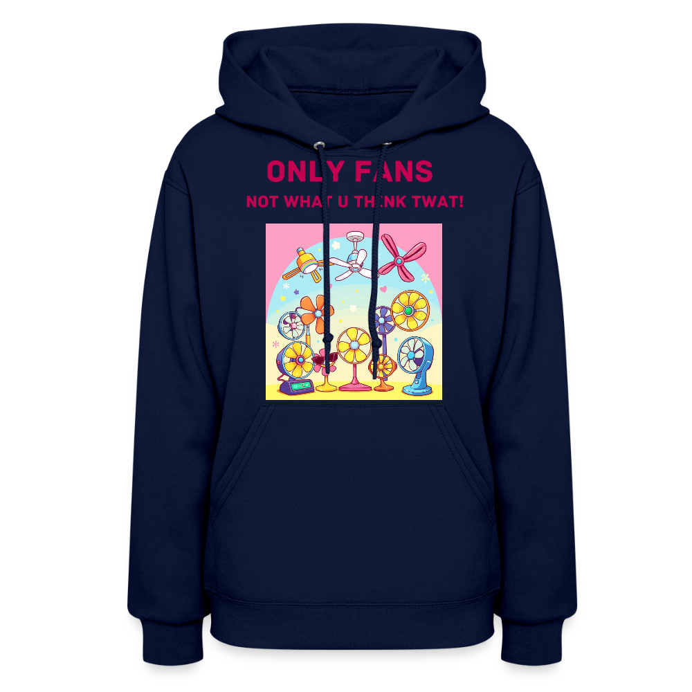 Women's Hoodie ONLY FANS - navy