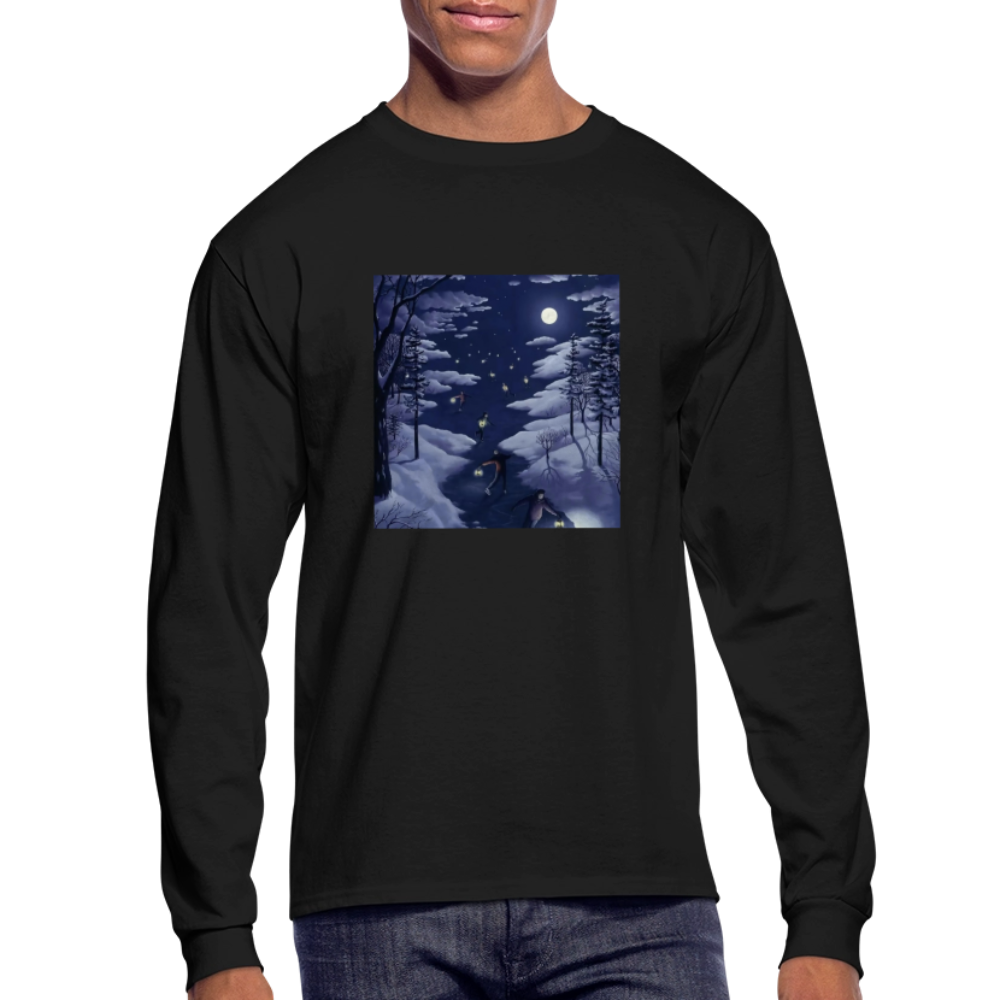 Men's Long Sleeve T-Shirt - black