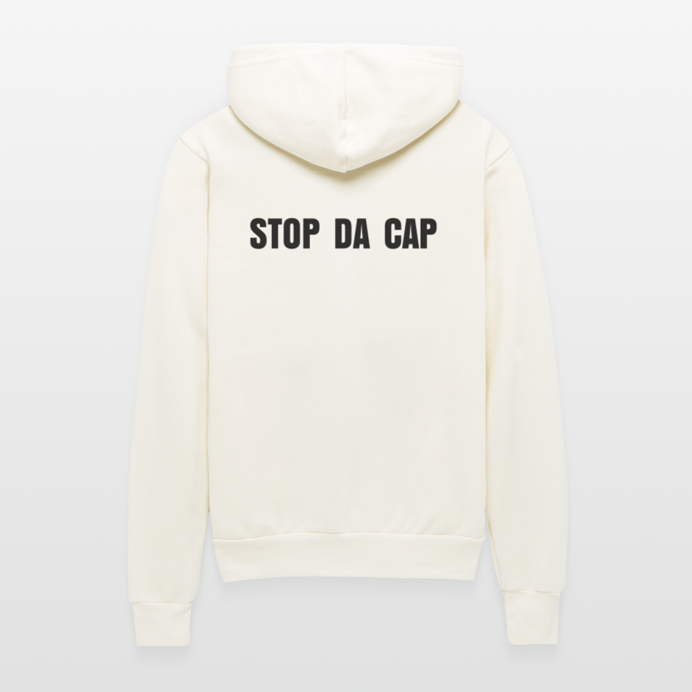 Bella + Canvas Unisex Full Zip Hoodie CAP - vintage white