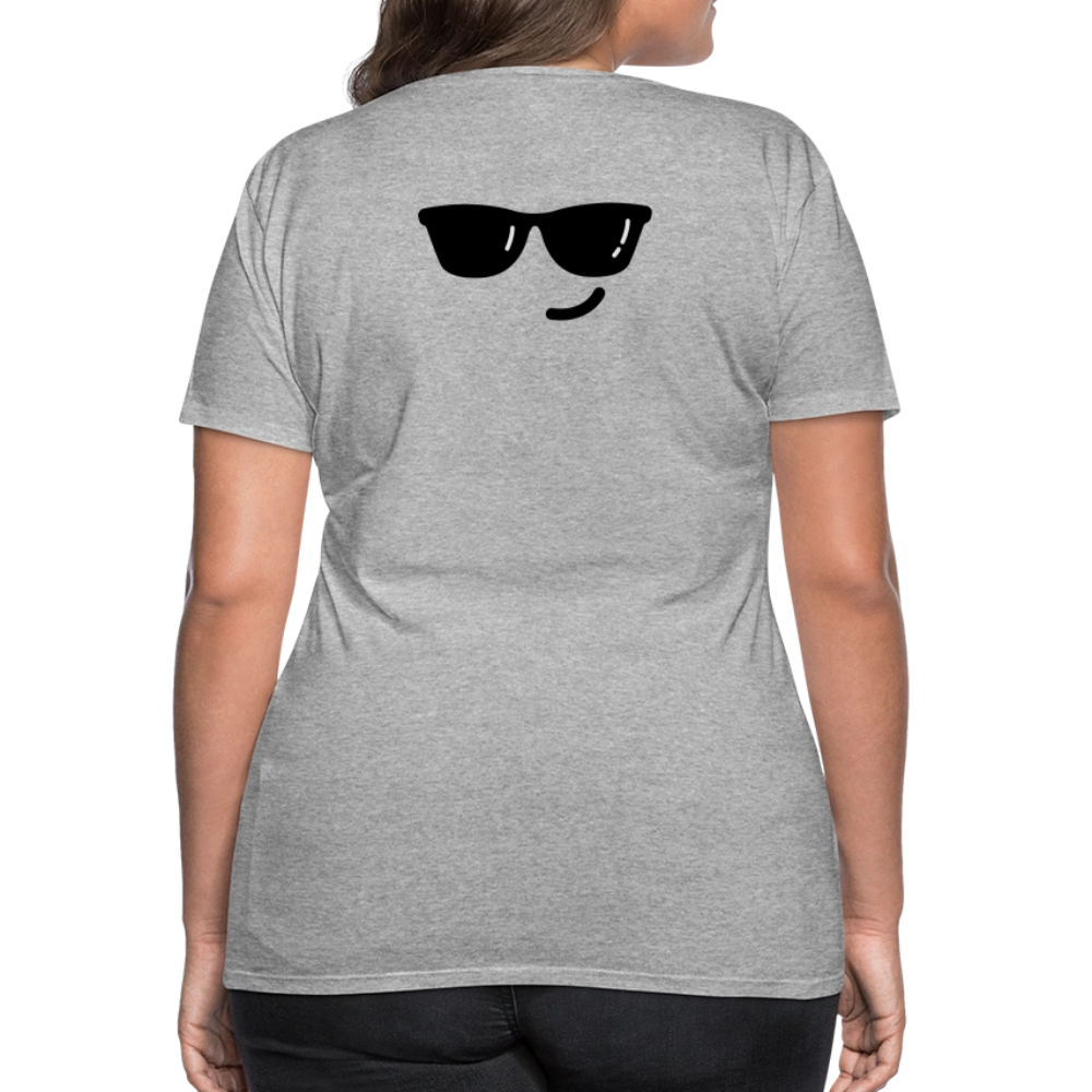 Women’s Premium T-Shirt WOMEN POWER - heather gray