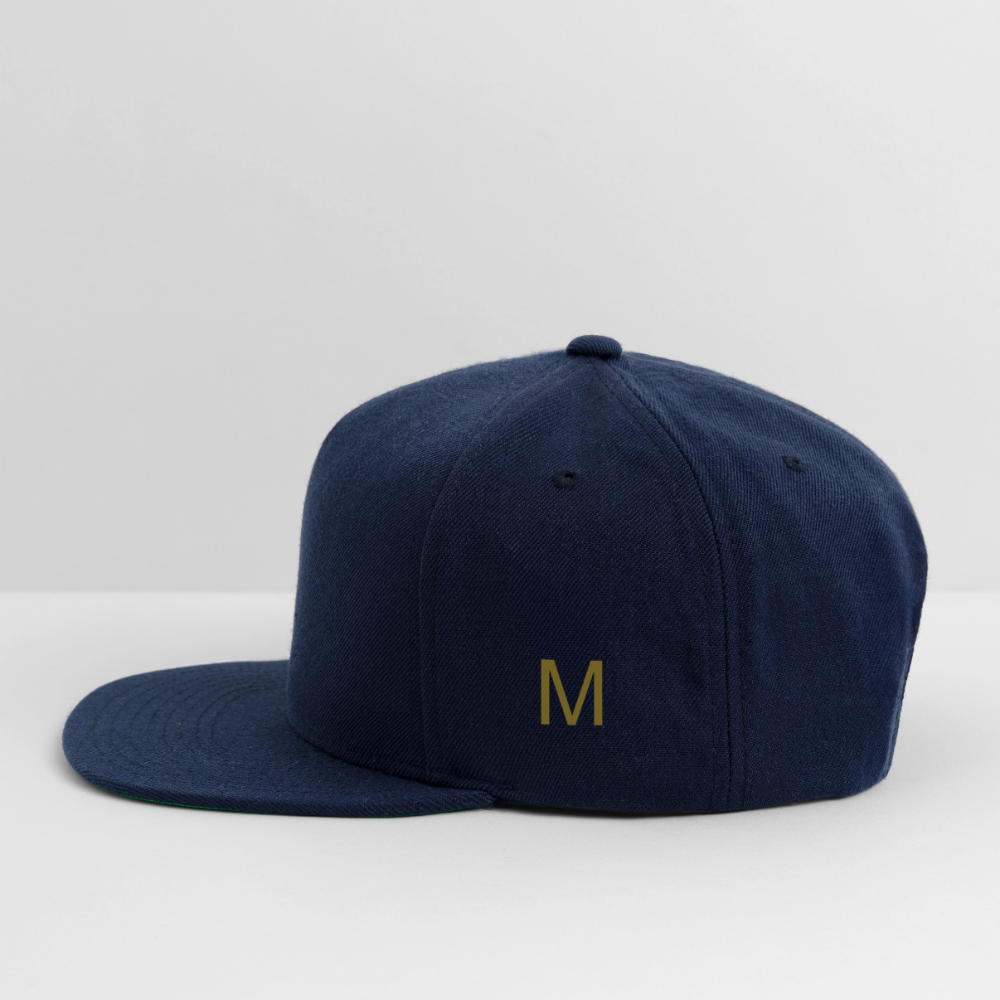 Snapback Baseball Cap OPULENCE AP - navy