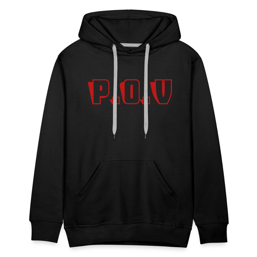 Men’s Premium Hoodie P.O.V - black