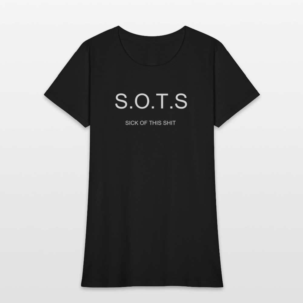 Women's T-Shirt S.O.T.S - black