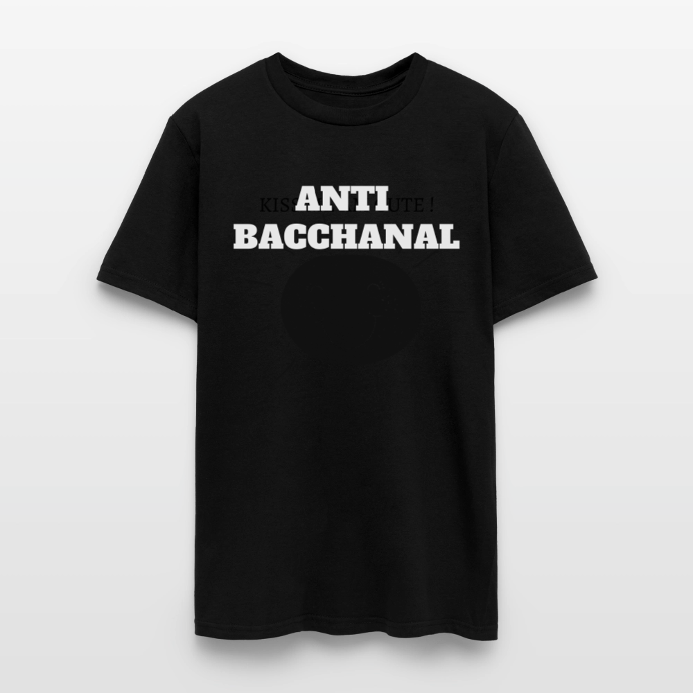 Men's T-Shirt | GILDAN 5000 ANTI  BACCHANAL - black