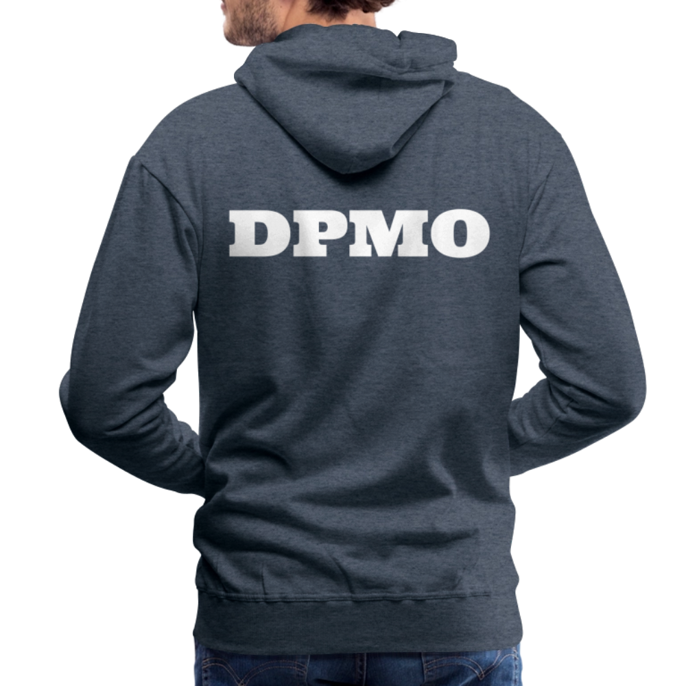 Men’s Premium Hoodie DPMO - heather denim