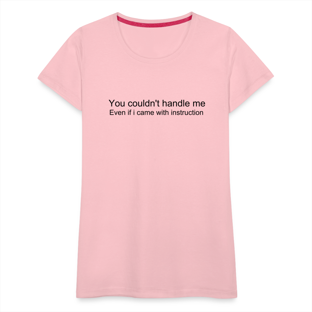 Women’s Premium T-Shirt WOMEN POWER - pink