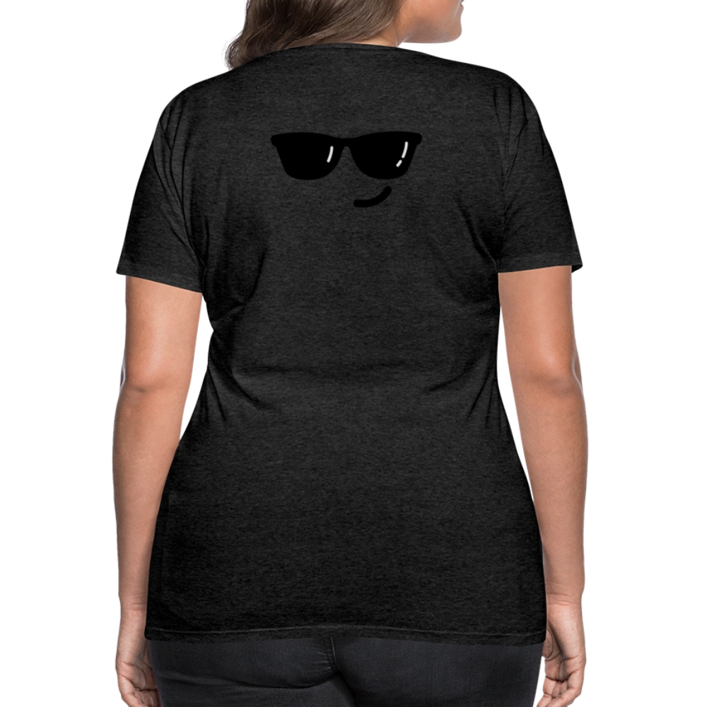 Women’s Premium T-Shirt WOMEN POWER - charcoal grey