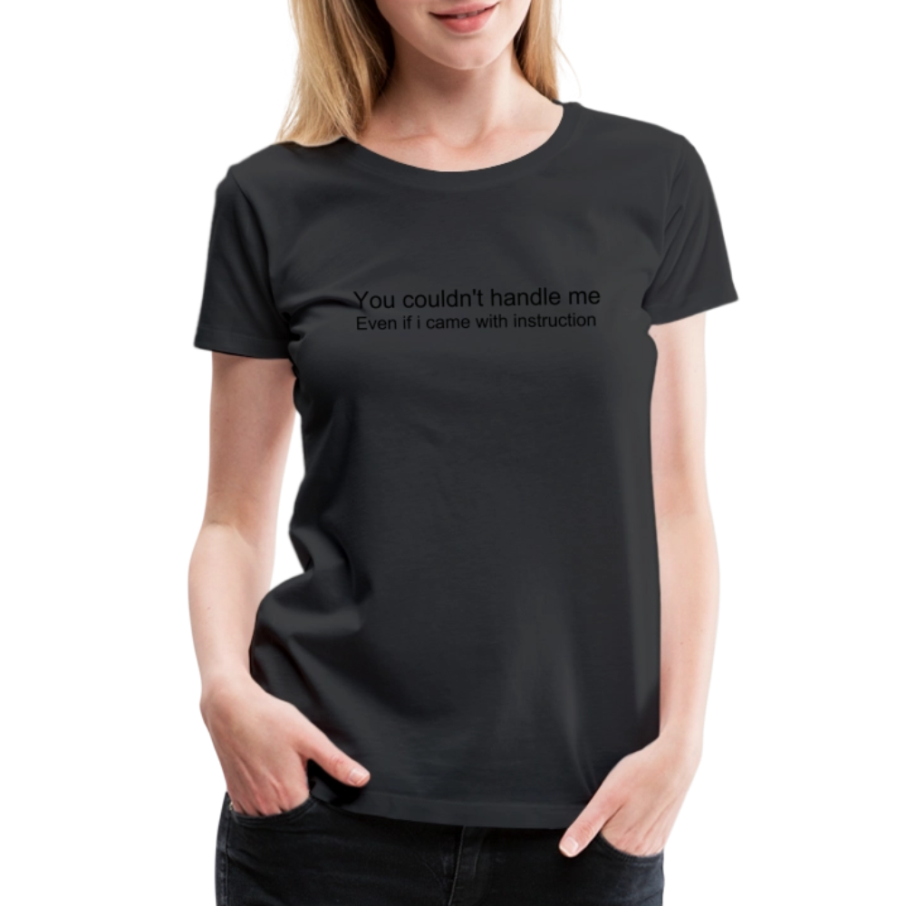 Women’s Premium T-Shirt WOMEN POWER - black