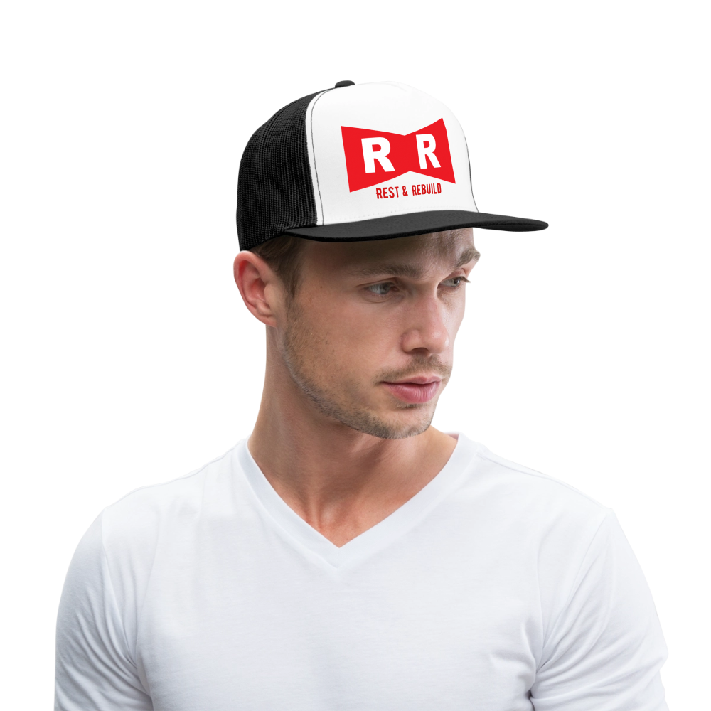 Trucker Hat R&R REST & REBUILD - white/black