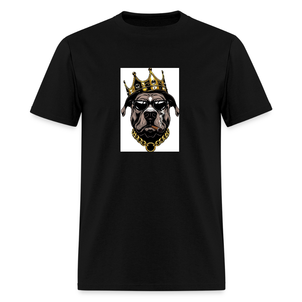 Men's T-Shirt | GILDAN 5000 KING K9 - black