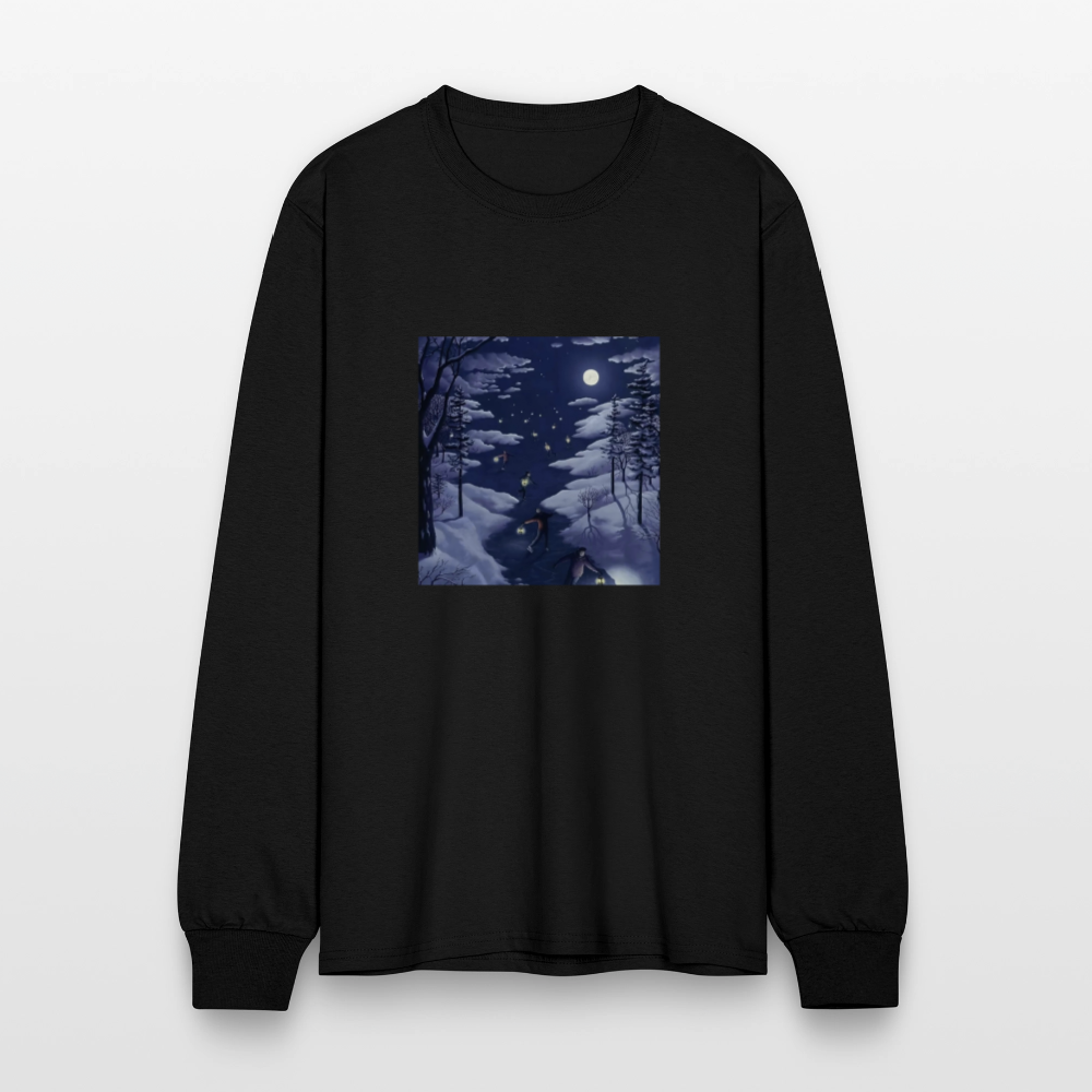 Men's Long Sleeve T-Shirt - black