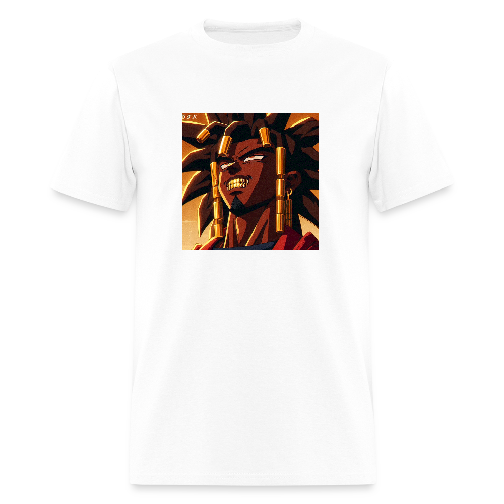 Men's T-Shirt | GILDAN 5000 Rasta Sayain - white
