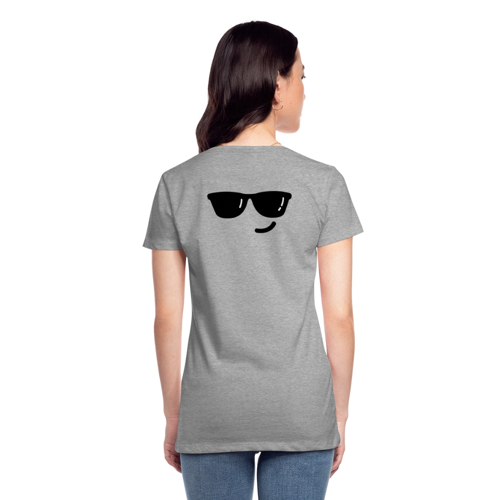 Women’s Premium T-Shirt WOMEN POWER - heather gray