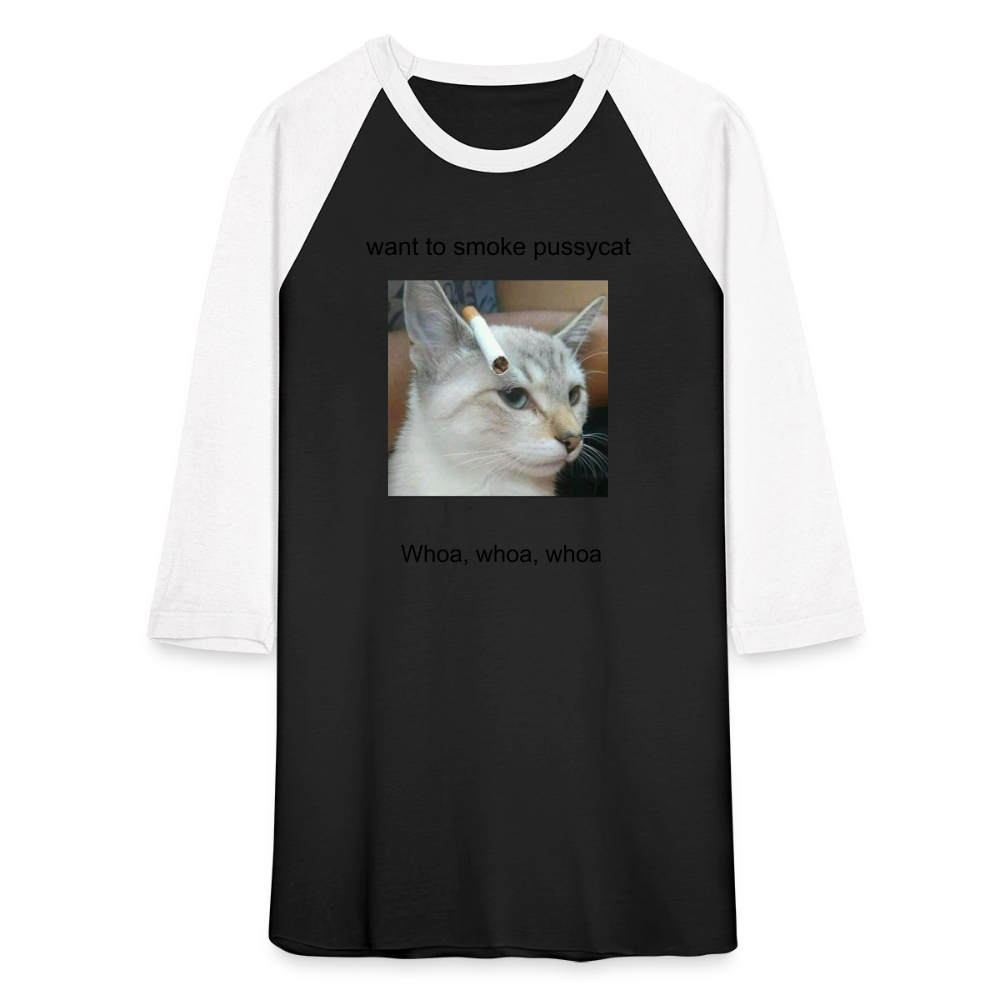 Baseball T-Shirt - black/white