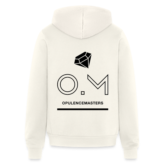 Bella + Canvas Unisex Full Zip Hoodie OPULENCE AP - vintage white