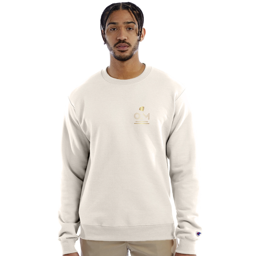 Champion Unisex Powerblend Sweatshirt  OM AP - Sand